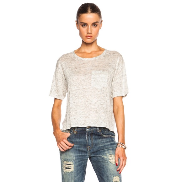 rag and bone linen tee